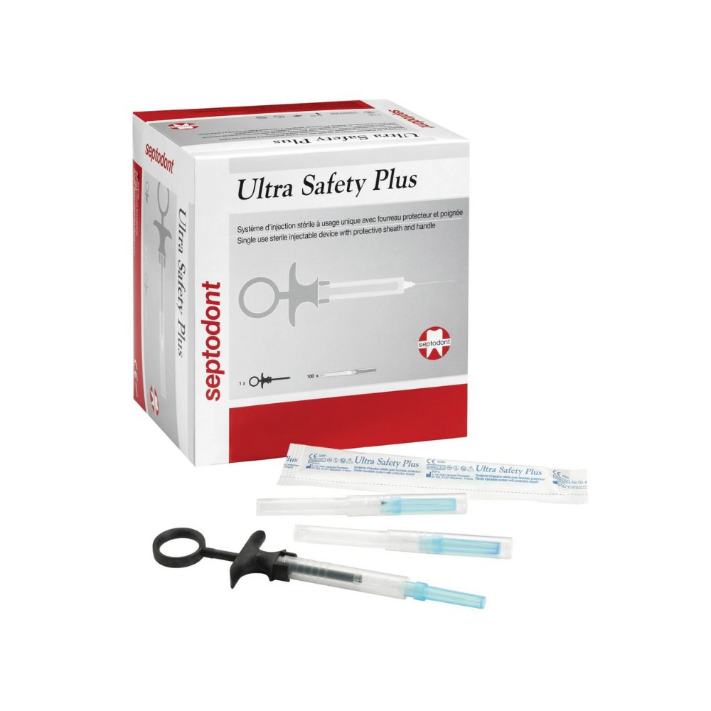 Ultra Safety Plus Syringe 2.2ml 30g x 10mm Ultra Short x 100